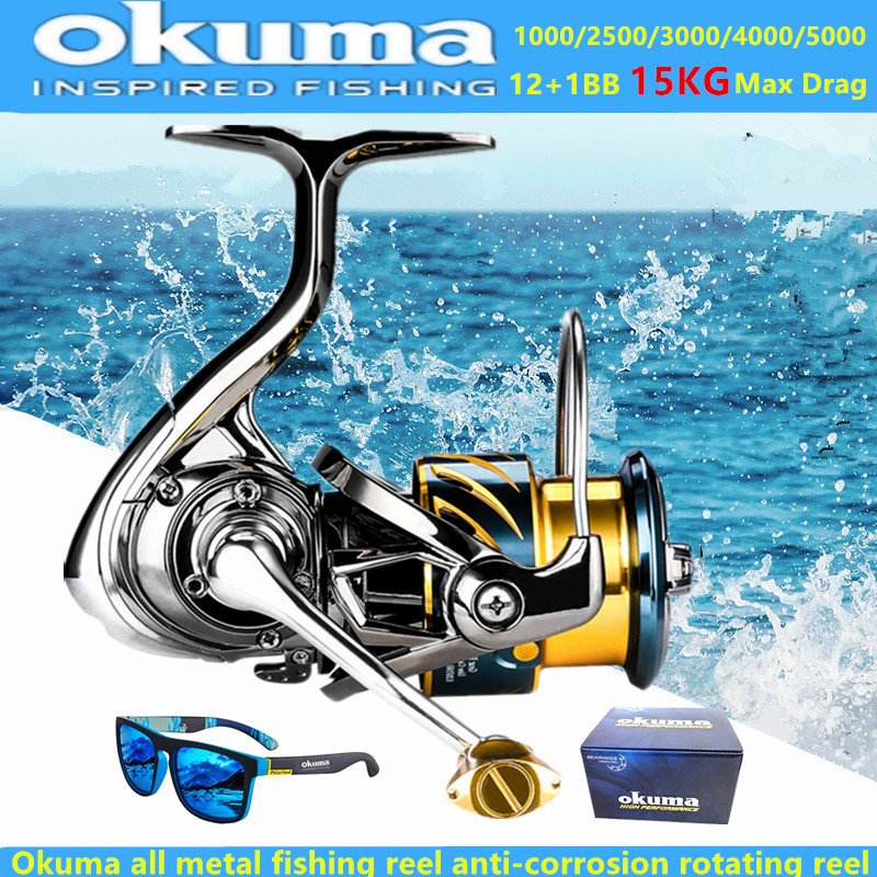Fishing Boat Steering Wheel - Carretilha de Pesca Okuma All Metal
