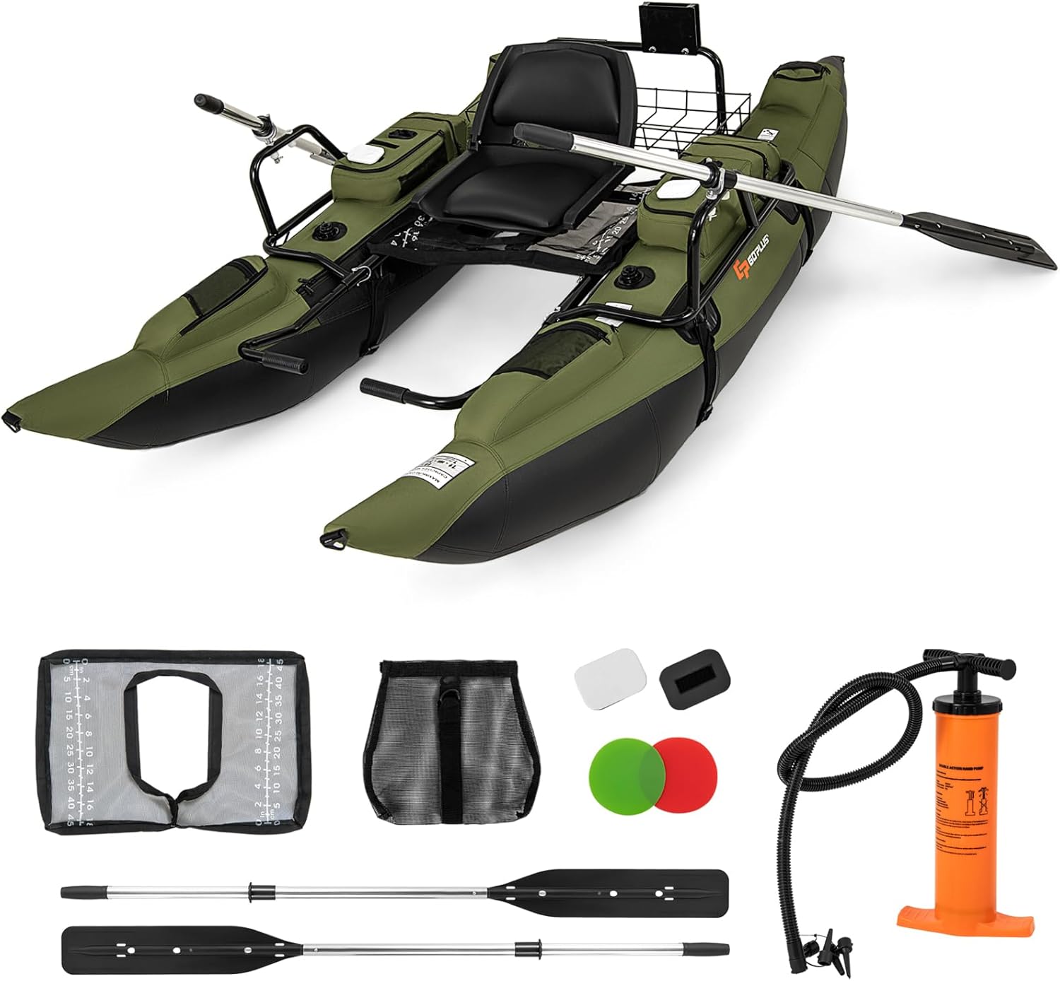 Fishing Boat Paddle - Barco Inflável para Adultos com Assento