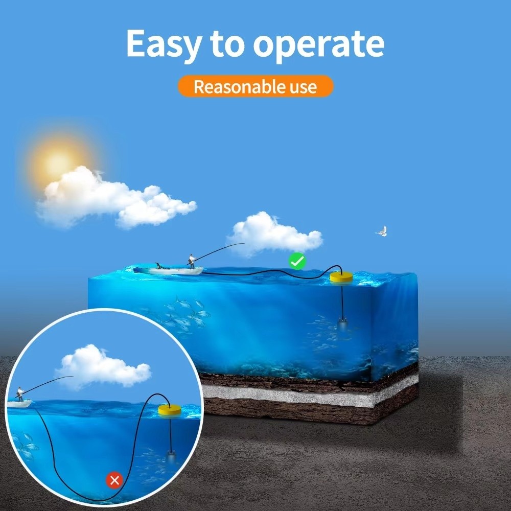 Localizador de Peixes Portátil - Fishing Boat Depth Finder avaliação e preço