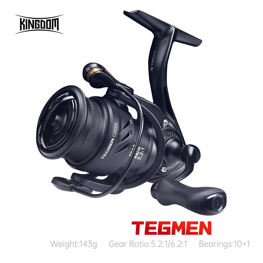 Kingdom Tegmen Spinning Fishin - Abu Garcia Reel Revo avaliação e preço