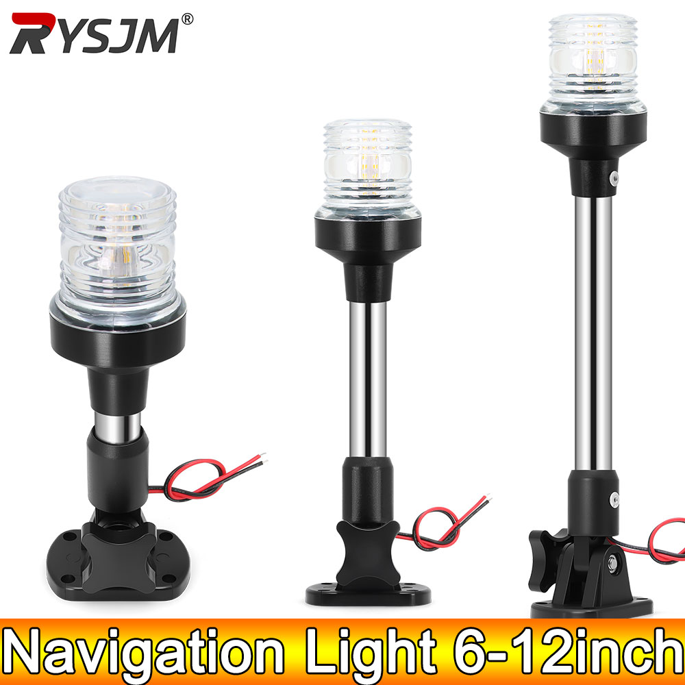 Ad 12-24v luz de navegação 6 p - Fishing Boat Paddle avaliação e preço