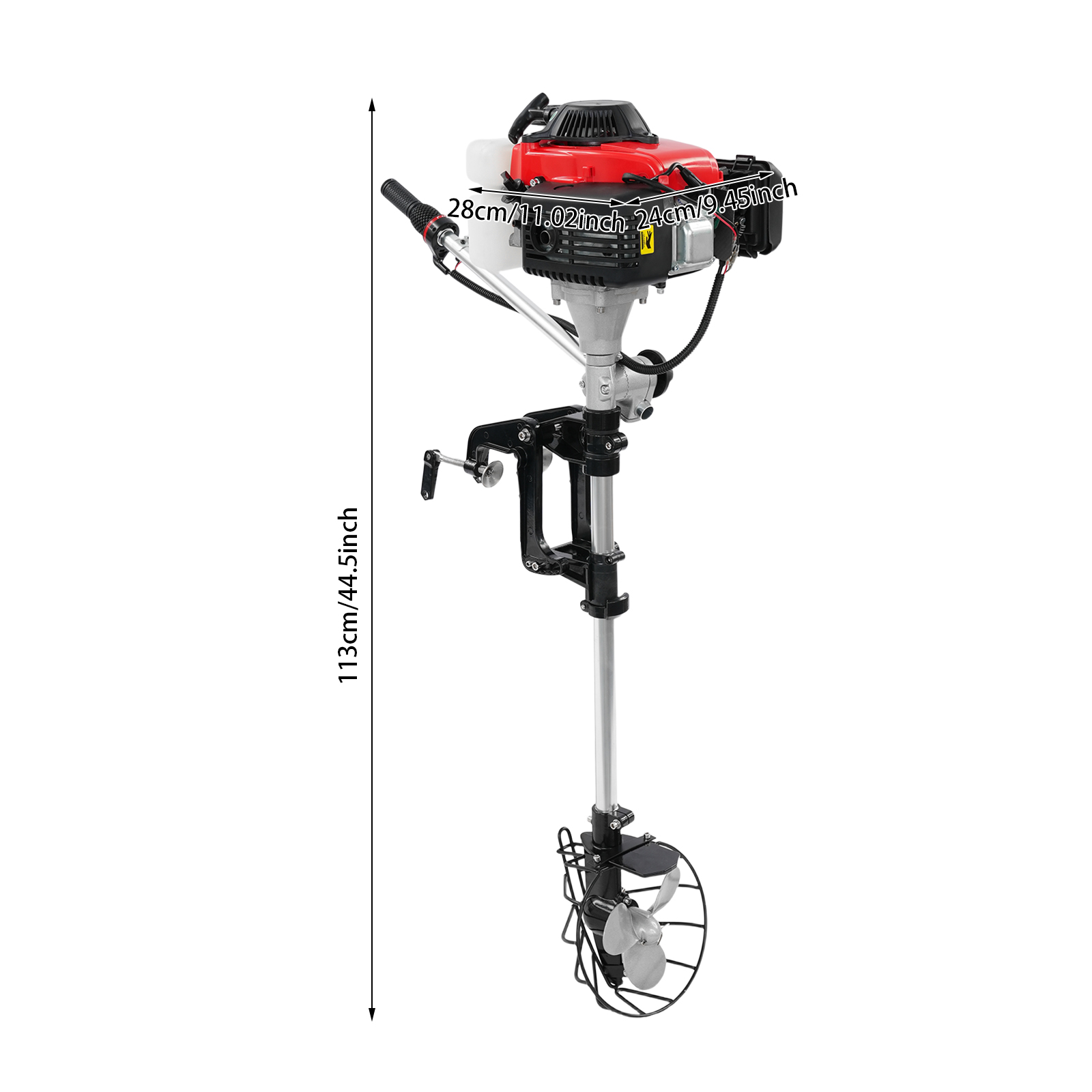 Motor de Popa a Gasolina, Moto - Fishing Boat Outboard Motor avaliação e preço